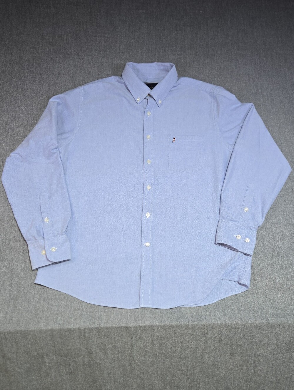 Chatham Chino Company Oxford Button Down Mens Shirt Blue Puritan Cape Cod Preppy